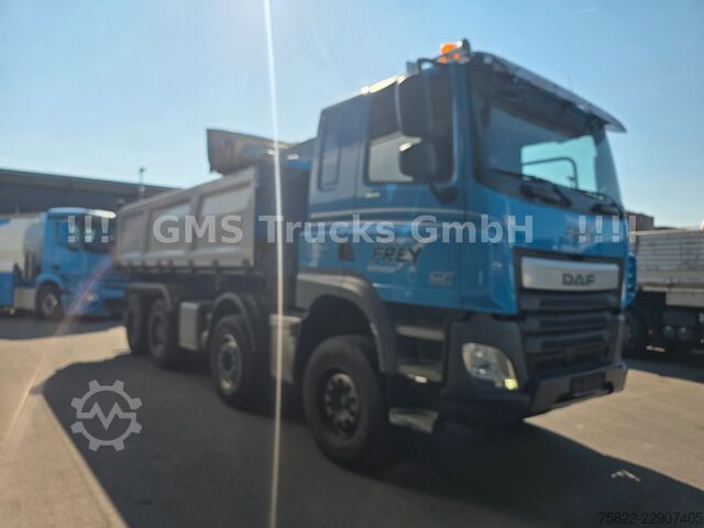 Vörubíll með tippgrind DAF CF 460 / 8X4 / BORDMATIK / Ret / Plane