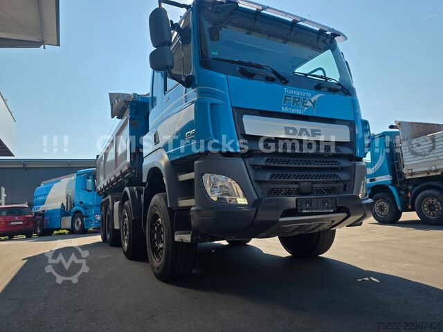 Vörubíll með tippgrind DAF CF 460 / 8X4 / BORDMATIK / Ret / Plane