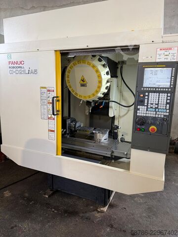 Pystytyöstökeskus Fanuc Robodrill Alpha D21LiA5