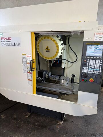 Pystytyöstökeskus Fanuc Robodrill Alpha D21LiA5