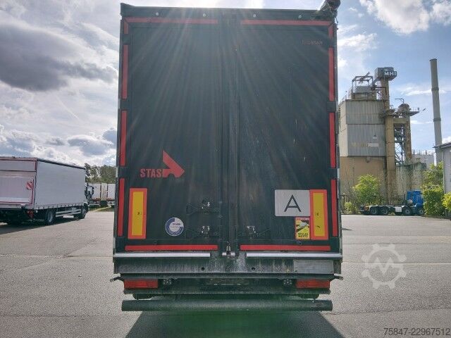 Návěs s pohyblivou podlahou Stas STA200 bioSTAR 90m³