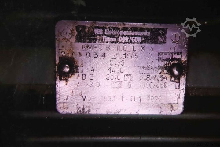 Double grinding machine Schwabe EK4/4