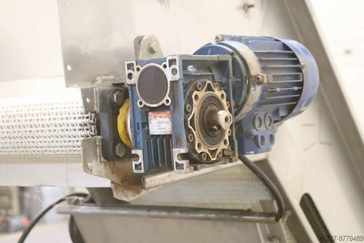 Cinta transportadora inclinada 12 m/min Edelstahl 5040 x 455 mm