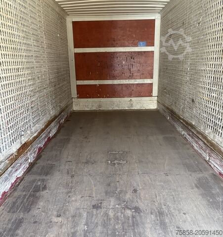 Pakeiskite kėbulą į dėžės kėbulą Krone 7,45m Wechselkoffer mit Türen