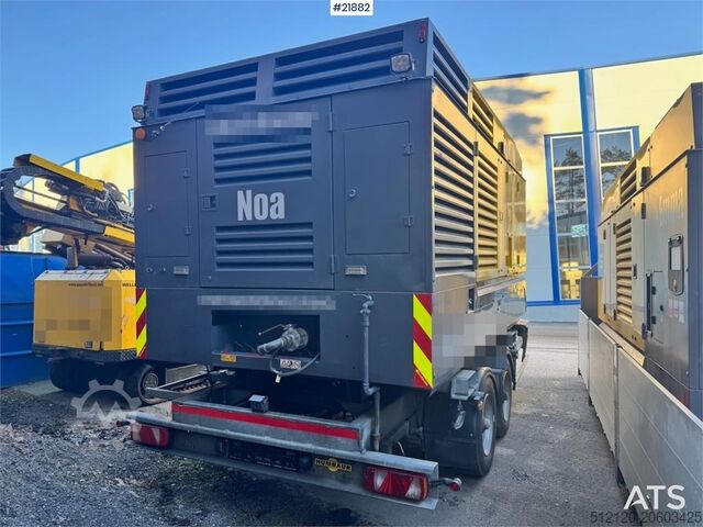 Kompresors Atlas Copco Y35 Air Compressor on Humbaur chassis.