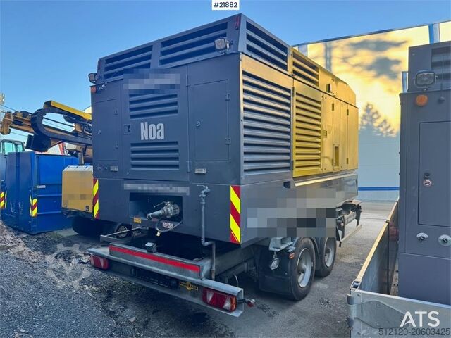 Kompresors Atlas Copco Y35 Air Compressor on Humbaur chassis.