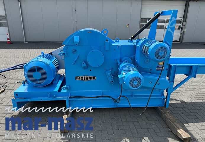 Wood shredder Klockner 200x500H-4WT
