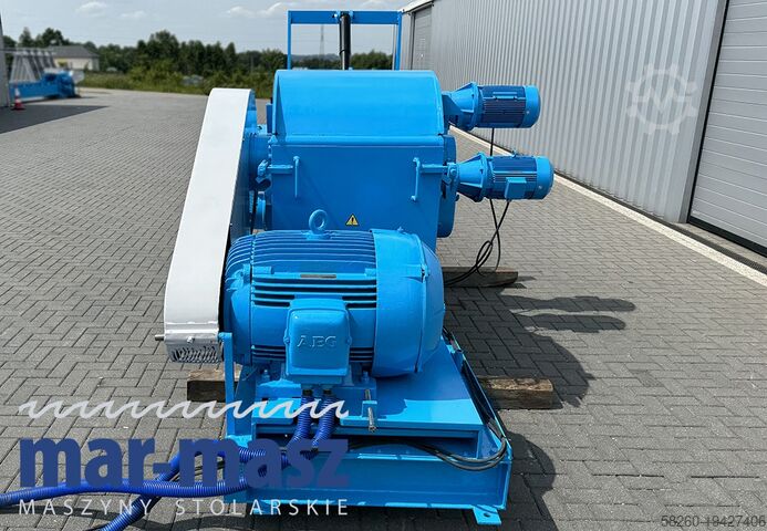 Wood shredder Klockner 200x500H-4WT