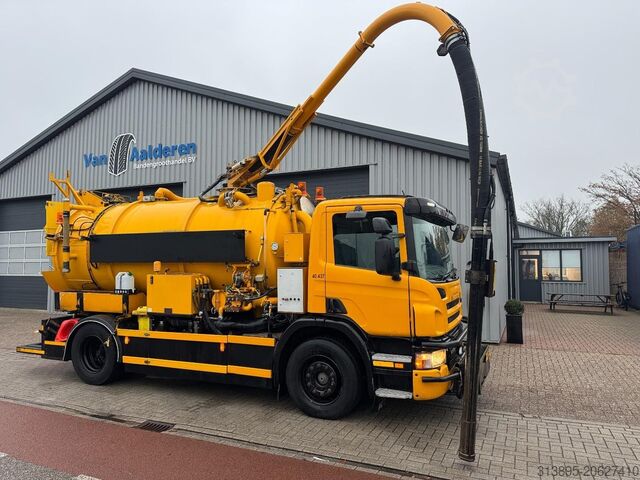 Siurbimo transporto priemonė Scania P270 DB4x2 Saug- / Druck / HD Pump