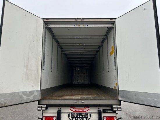 Låglastarsläpvagn SCHMITZ SCB S3B KüHLAUFLIEGER, TK SLXI 300, DOPPELSTOCK, BLUMENBREITE