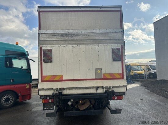 Flaklastbil med kapell DAF LF 260 16 TONNER PLANE MIT LBW, AUTOMATIK, E6