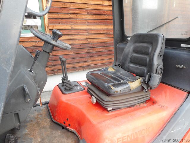 Gaffeltruck Linde H25D-02 Triplex 6,4m