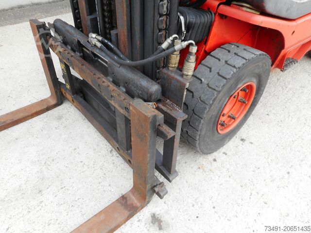 Gaffeltruck Linde H25D-02 Triplex 6,4m