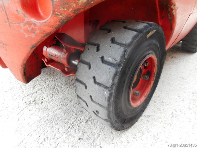 Gaffeltruck Linde H25D-02 Triplex 6,4m