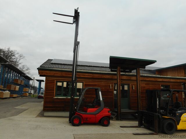 Gaffeltruck Linde H25D-02 Triplex 6,4m