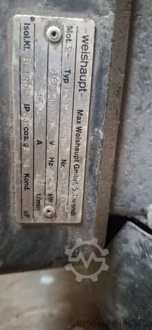 Heating & blower Weishaupt D132/120-2A