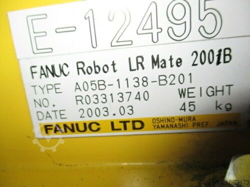 หุ่นยนต์อุตสาหกรรม Fanuc LR Mate 200iB Typ R-J3iB