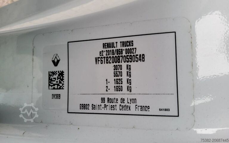 Skriňová dodávka Renault Trafic 150.30 L2H1 WIT - BV3 ALARM - EURO 6 - V...