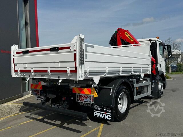 3-smerni kiper MAN TGM 18.320 4x2 BB 3-Seiten Krankipper Palfinger