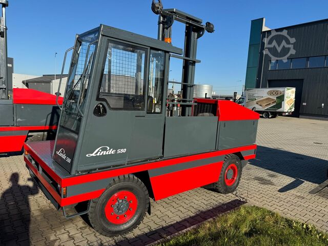 Empilhadeira lateral Linde S50 //Duplex 4850 mm //