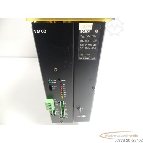 Componente Bosch Bosch VM 60-T /  Netzteil / Versorgungsmodul SN: 640907