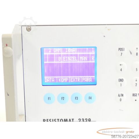 Burster komponenta Burster burster 2329 RESISTOMAT Widerstandsmessgerät SN:439068