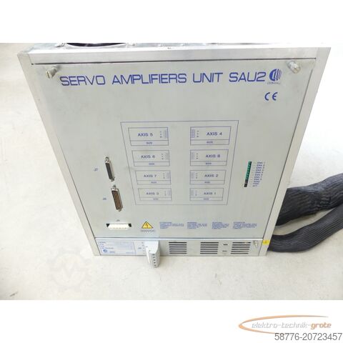 Component  Comau Roboter Servo Amplifiers Unit / Servoverstärker Sau2 Mod2 SN: 0101VE011