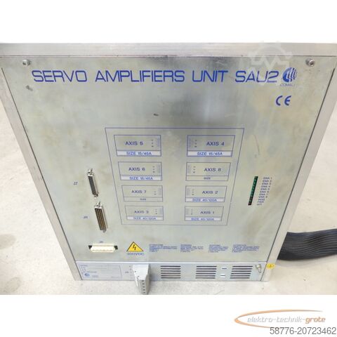 Component  Comau Roboter Servo Amplifiers Unit / Servoverstärker Sau2 Mod2 SN: 3101VE011
