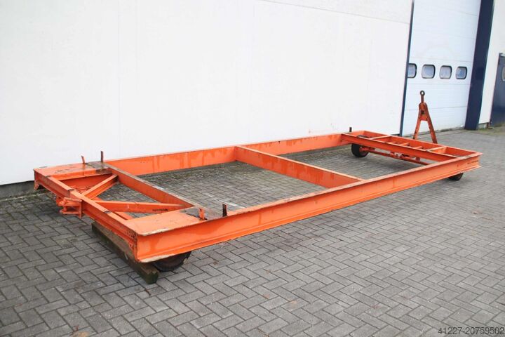 Heavy-duty transport wagon 6.6 tons unbekannt 5995/2300/H540 mm