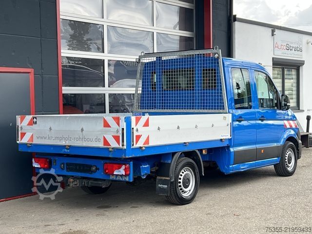 Pick-up skåpbil MAN TGE 3.180 DOKA 7-Sitz AHK 1-Hand orig. 152tsd km