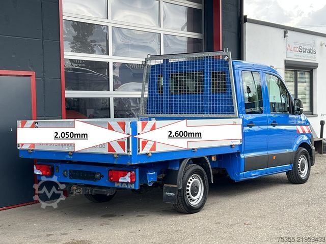 Pick-up skåpbil MAN TGE 3.180 DOKA 7-Sitz AHK 1-Hand orig. 152tsd km