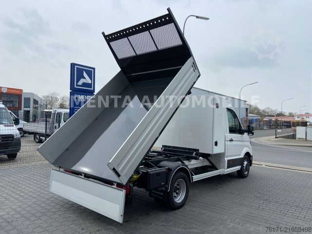Benne tri-benne VOLKSWAGEN Crafter 50 3-S-KIPPER KISTE TEMPOMAT AHK KLIMA