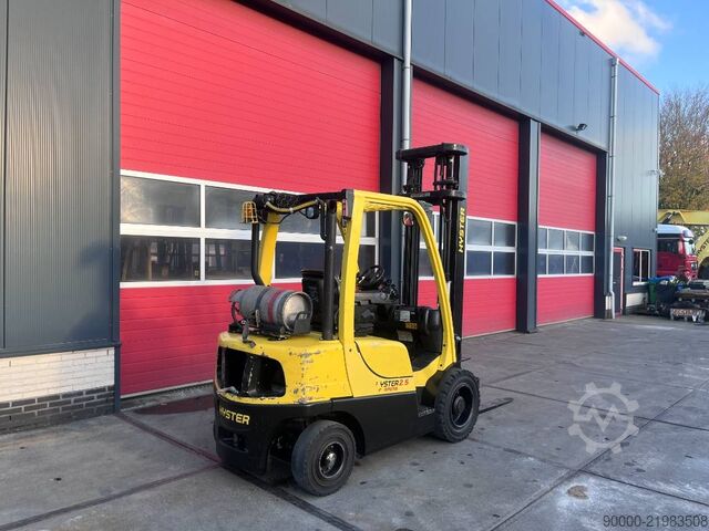 Xe nâng Hyster H 2.50 FT 2500kg LPG heftruck (gereviseerde motor)