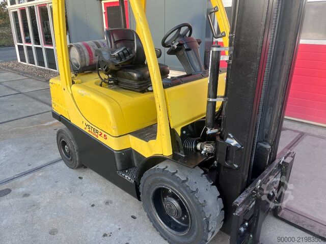 Xe nâng Hyster H 2.50 FT 2500kg LPG heftruck (gereviseerde motor)