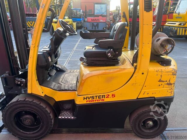 Xe nâng Hyster H 2.50 FT 2500kg LPG heftruck (gereviseerde motor)