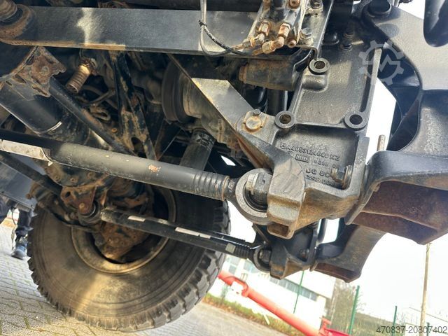 फ्लैटबेड ट्रक UNIMOG U 500 / Palfinger PK 23000 / Personenkorb/ Winde