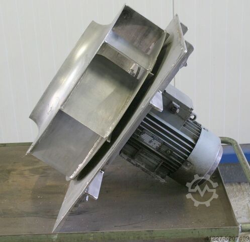 Druckgebläse 2,2 kW Edelstahl Lüfter 550 mm