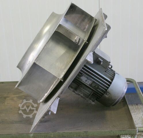 Druckgebläse 2,2 kW Edelstahl Lüfter 550 mm