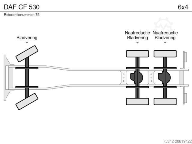 Camião-grua DAF CF 530