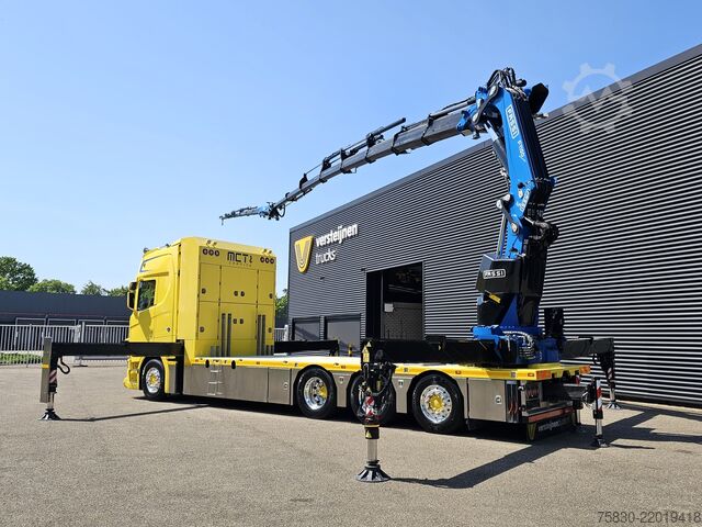 Camión grúa Scania S580 V8 / 8x4 / FASSI 115 t/m CRANE / RETARDER