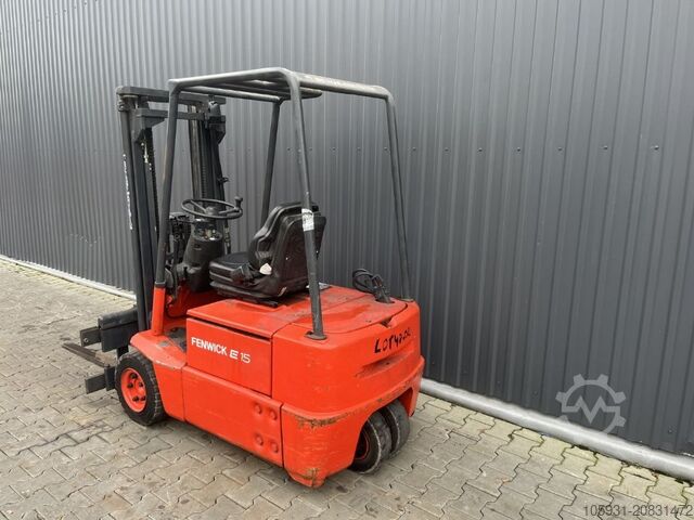 Electric 3-wheel forklift Linde E15