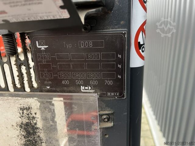 Pedestrian Stacker Linde D08