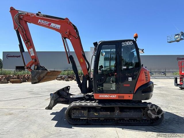 Excavator Kubota KX080-4A2