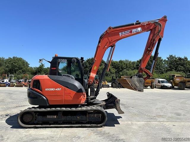 Excavator Kubota KX080-4A2