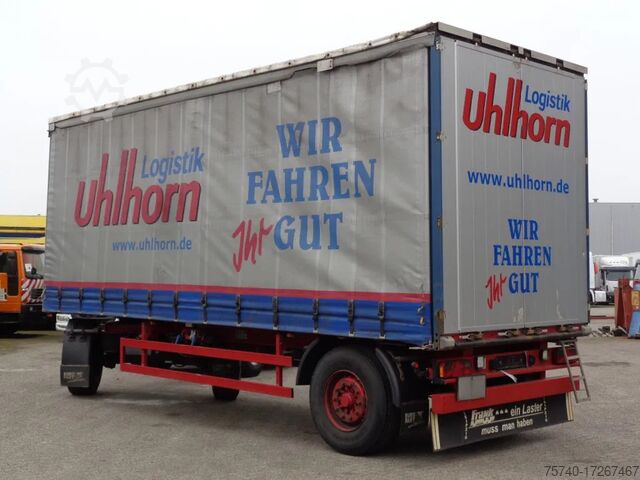 Skjutbara presenningar Stehmann AZP 18 + 2 AXLE + 1.16 vloer hoogte