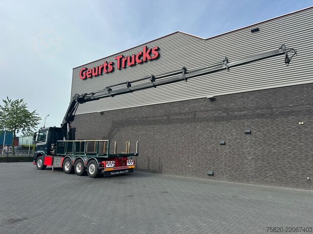 Vrachtwagen met kraan Mercedes-Benz Arocs 3251 8X4 TRIDEM + HIAB X-HIPRO 302 E-6 KR...