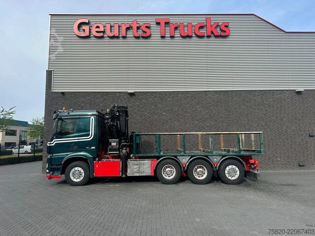 Vrachtwagen met kraan Mercedes-Benz Arocs 3251 8X4 TRIDEM + HIAB X-HIPRO 302 E-6 KR...