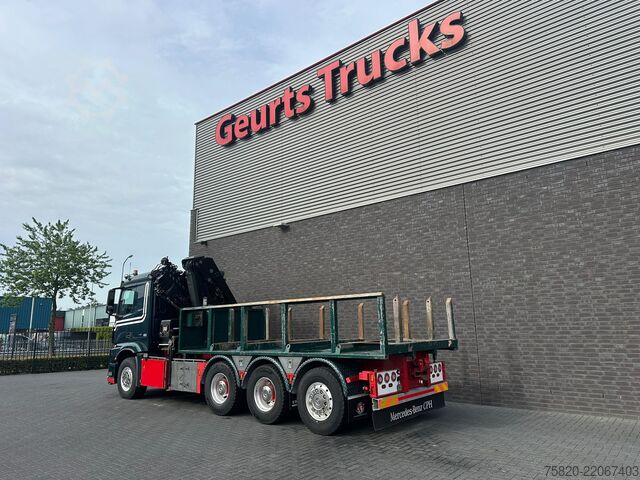 Vrachtwagen met kraan Mercedes-Benz Arocs 3251 8X4 TRIDEM + HIAB X-HIPRO 302 E-6 KR...