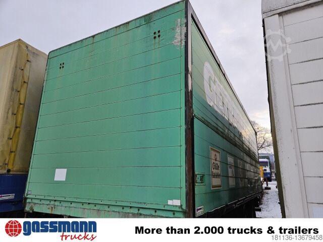 Remorque à caisse Koegel ZFHB 18, Böse Getränkekoffer, BÄR LBW