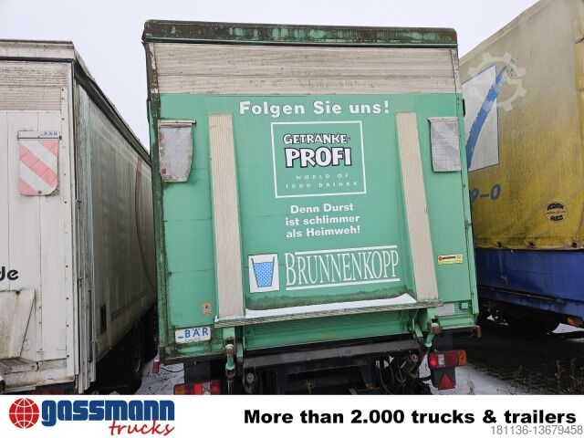 Remorque à caisse Koegel ZFHB 18, Böse Getränkekoffer, BÄR LBW